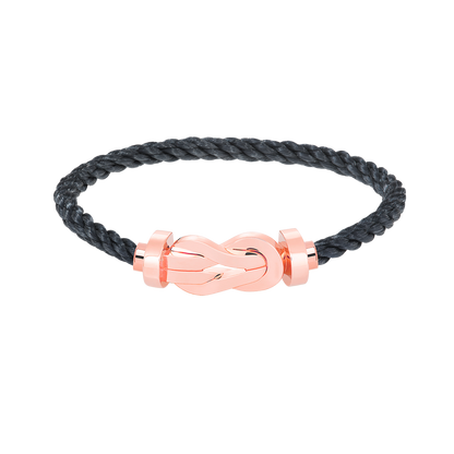 [Kismet Jewels ]CHANCE LARGE 8 FIGURE BUCKLE NO DIAMOND BRACELET ROSE GOLD