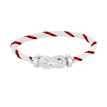 [Kismet Jewels ]CHANCE LARGE 8 FIGURE BUCKLE NO DIAMOND BRACELET SILVER