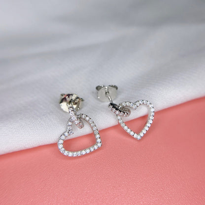 [Kismet Jewels ]Dainty Heart Shape Earrings