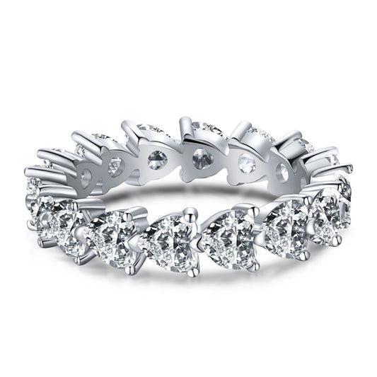 [Kismet Jewels ]0.25 Carat Radiant Romance Heart Cut Lover Ring
