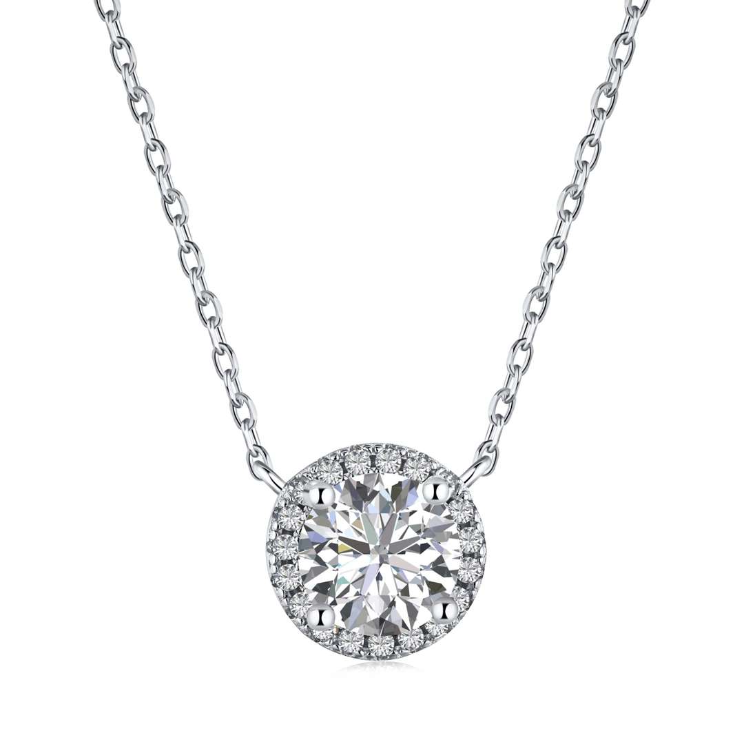 [Kismet Jewels ]Luxurious Round Cut Necklace