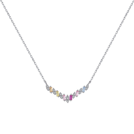 [Kismet Jewels ]Dazzling Rainbow Necklace