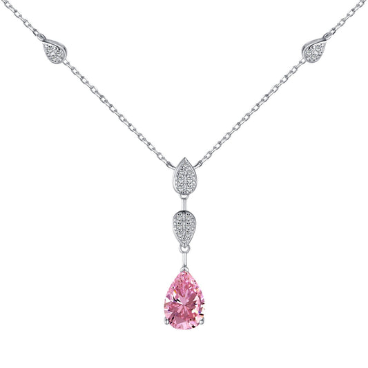 [Kismet Jewels ]Dazzling Pear Cut Necklace
