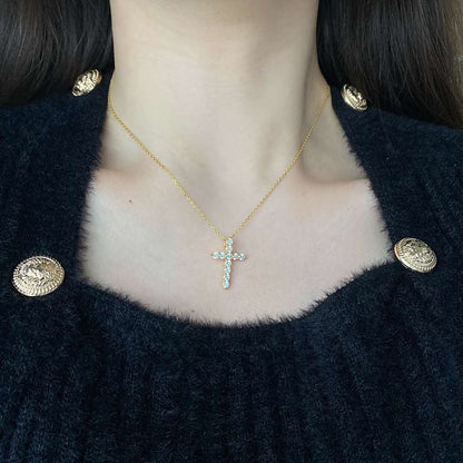 [Kismet Jewels ]Unique Cross Shape Necklace