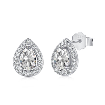 [Kismet Jewels ]Luxurious Water Drop Shape Earrings
