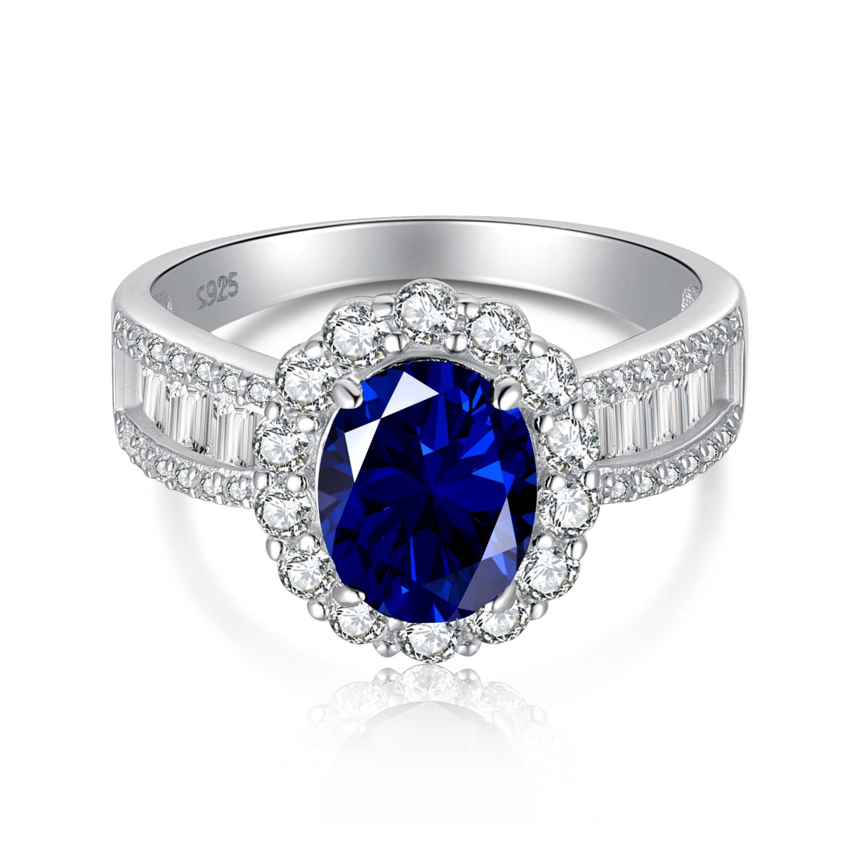 [Kismet Jewels ]1.5 Carat Dazzling Charming Oval Cut Banquet Ring
