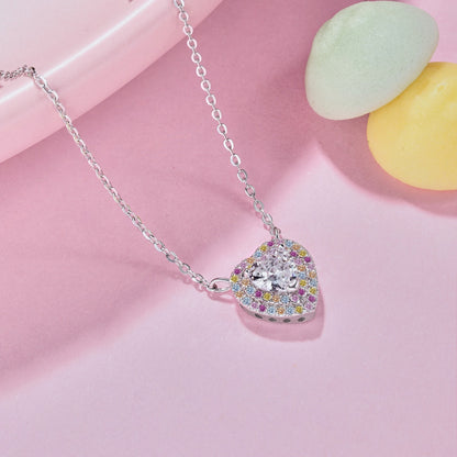 [Kismet Jewels ]Exquisite Heart Shape Necklace