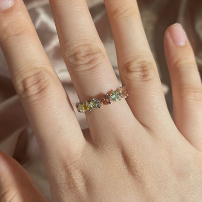 [Kismet Jewels ]0.25 Carat Radiant Romance Heart Cut Lover Ring