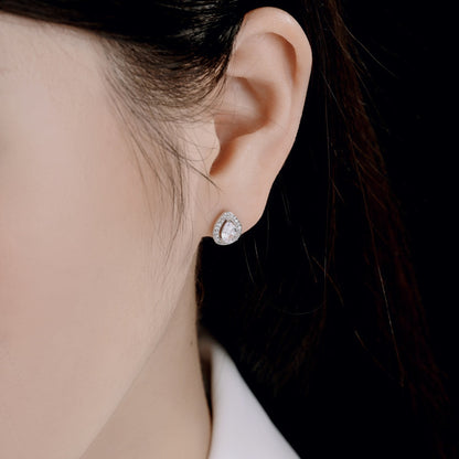 [Kismet Jewels ]Luxurious Water Drop Shape Earrings