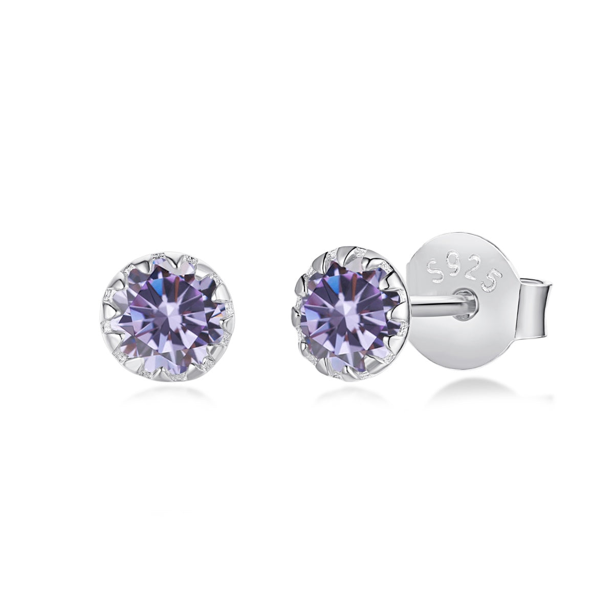 [Kismet Jewels ]Sparkling Colorful Round Shape Earrings