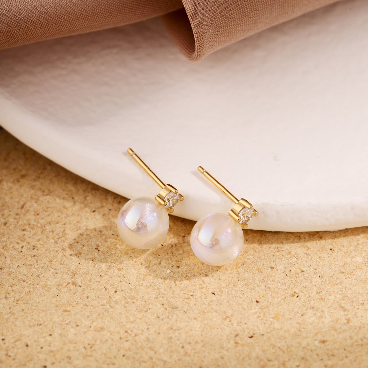 [Kismet Jewels ]Symphony Mermaid Pearl Earrings