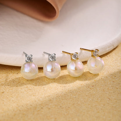 [Kismet Jewels ]Symphony Mermaid Pearl Earrings