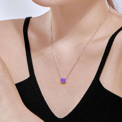 [Kismet Jewels ]Luxurious Square Shape Colorful Necalack