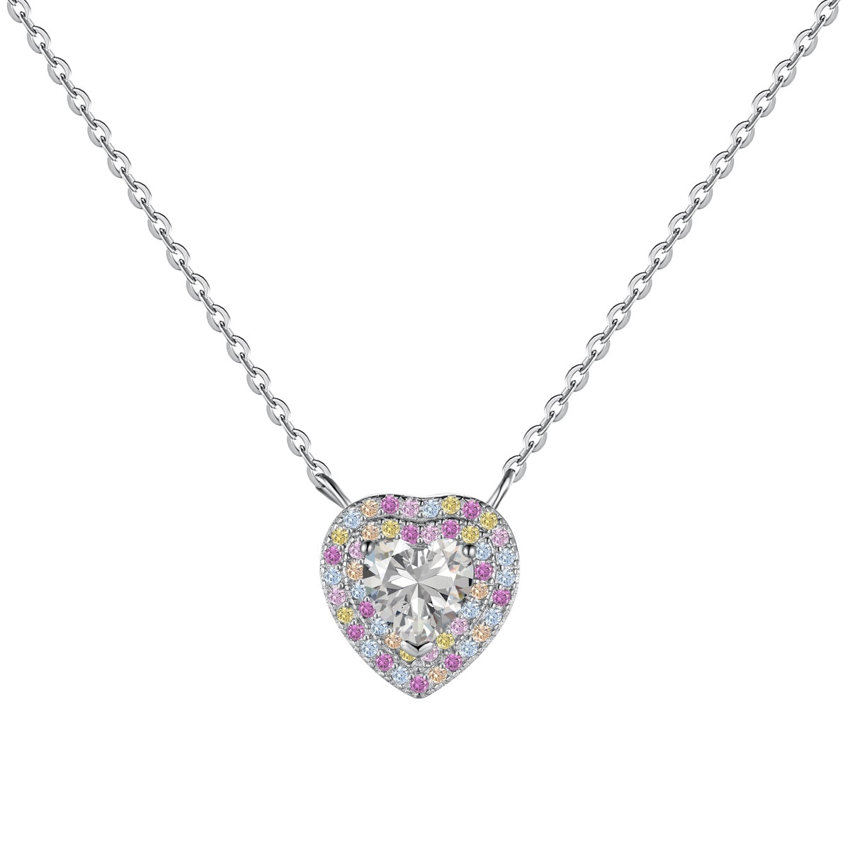 [Kismet Jewels ]Exquisite Heart Shape Necklace