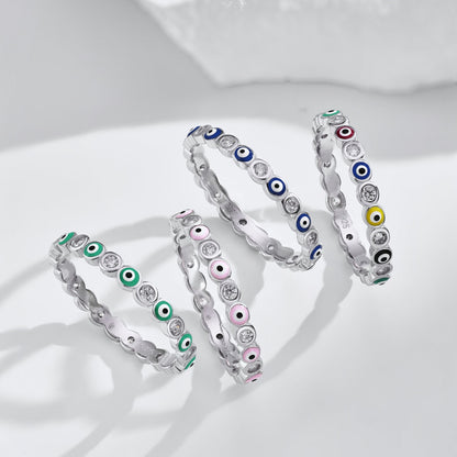 [Kismet Jewels ]Sparkling Vibrant Round Shape Daily Ring