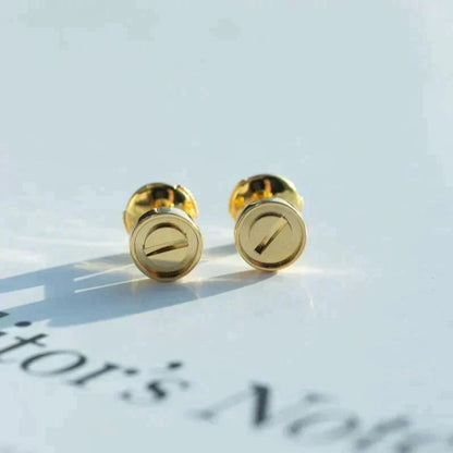 [Kismet Jewels ]LOVE EARRINGS GOLD 10MM