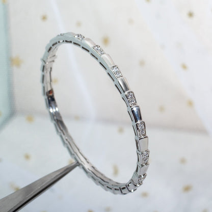 [Kismet Jewels ]SERPENTI BRACELET SILVER DIAMOND