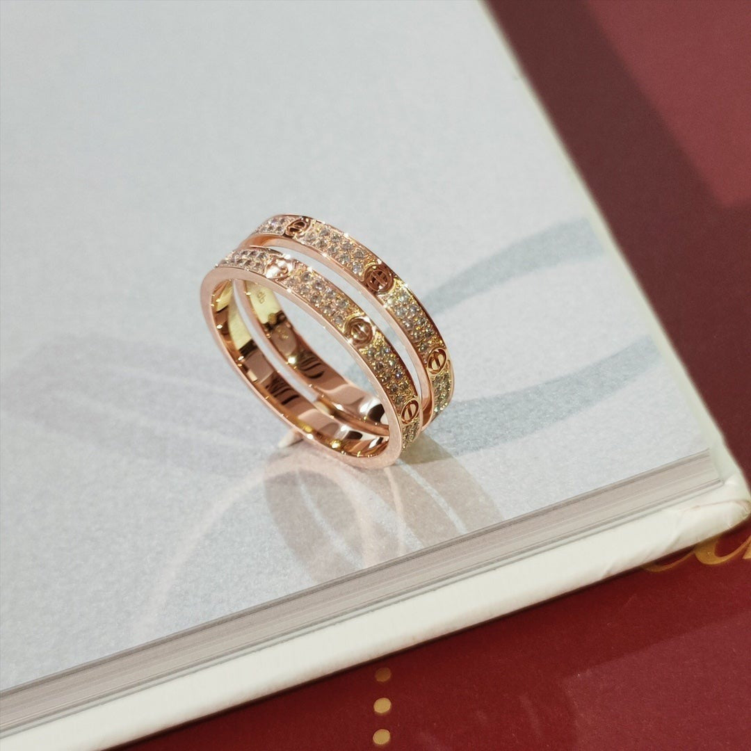 [Kismet Jewels ]LOVE RING 2.65MM DIAMOND