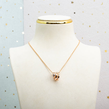 [Kismet Jewels ]SERPENTI PINK GOLD NECKLACE DIAMOND