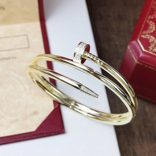 [Kismet Jewels ]JUSTE BRACELET 3.5MM DOUBLE ROW DIAMOND