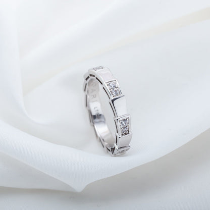 [Kismet Jewels ]SERPENTI RING SILVER  3MM