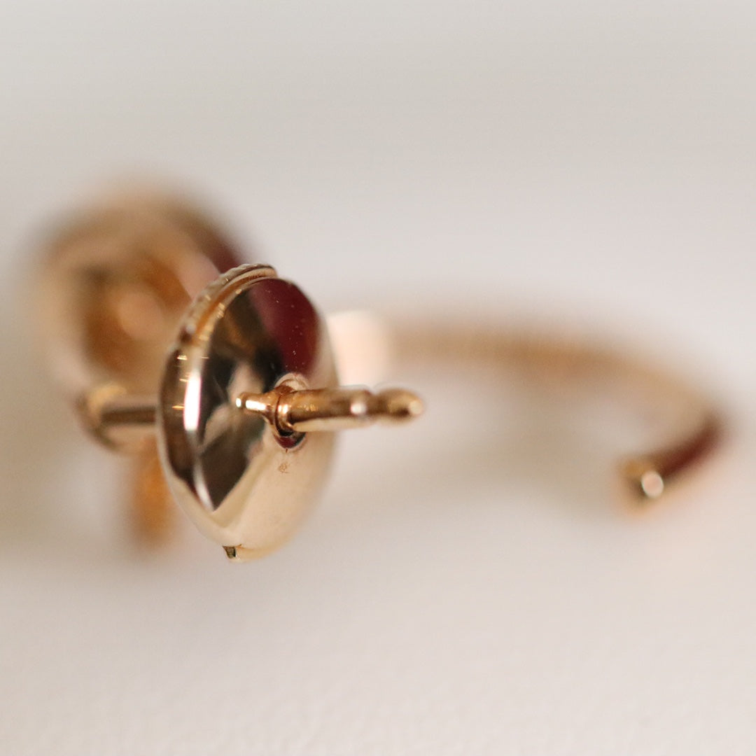 [Kismet Jewels ]JUSTE EARRINGS PINK GOLD