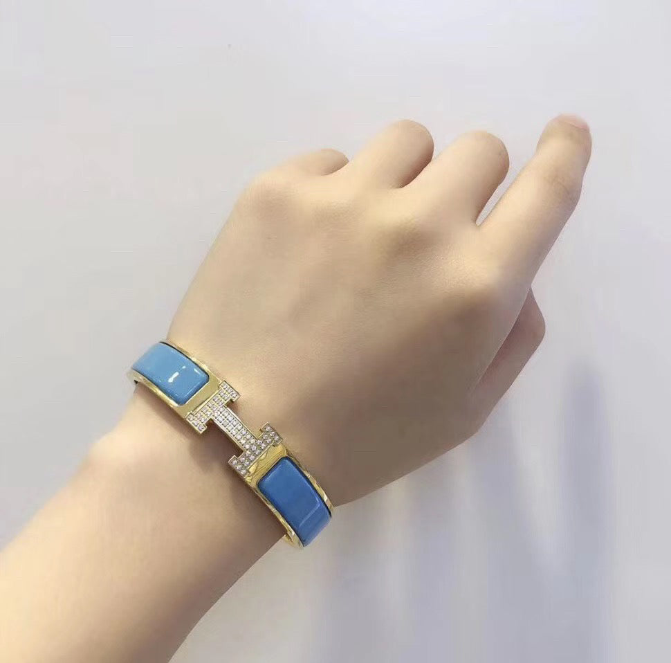 [Kismet Jewels ]H CLOUD BLUE BRACELET GOLD DIAMOND