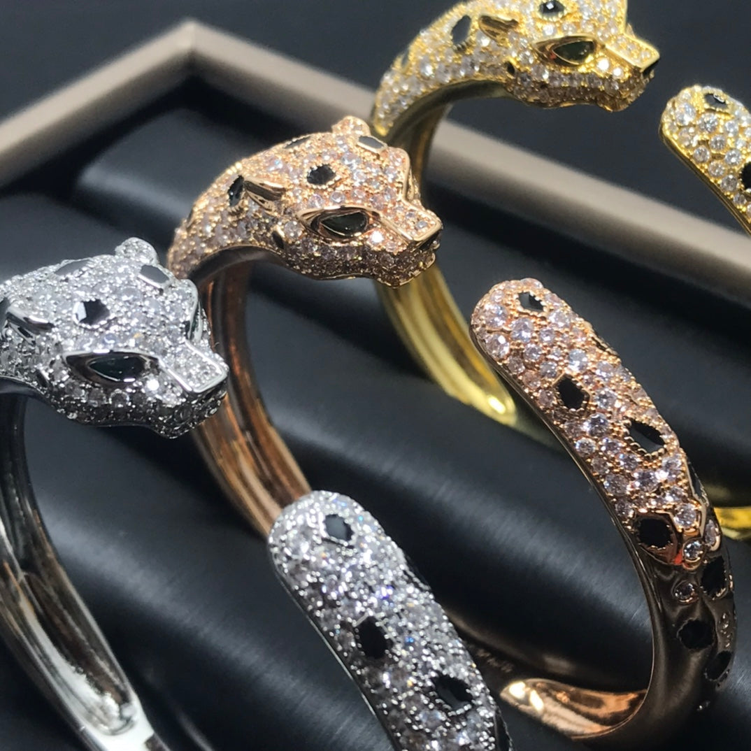 [Kismet Jewels ]PANTHERE BIG BRACELET DIAMONDS