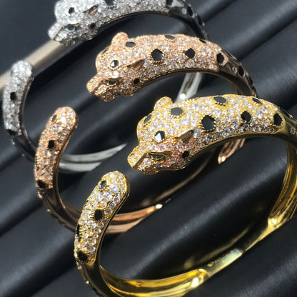 [Kismet Jewels ]PANTHERE BIG BRACELET DIAMONDS