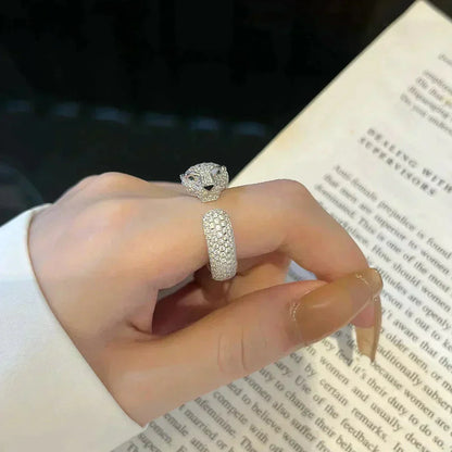 [Kismet Jewels ]PANTHERE 5.5MM ALL DIAMOND RING