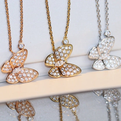 [Kismet Jewels ]BUTTERFLY DIAMOND NECKLACE