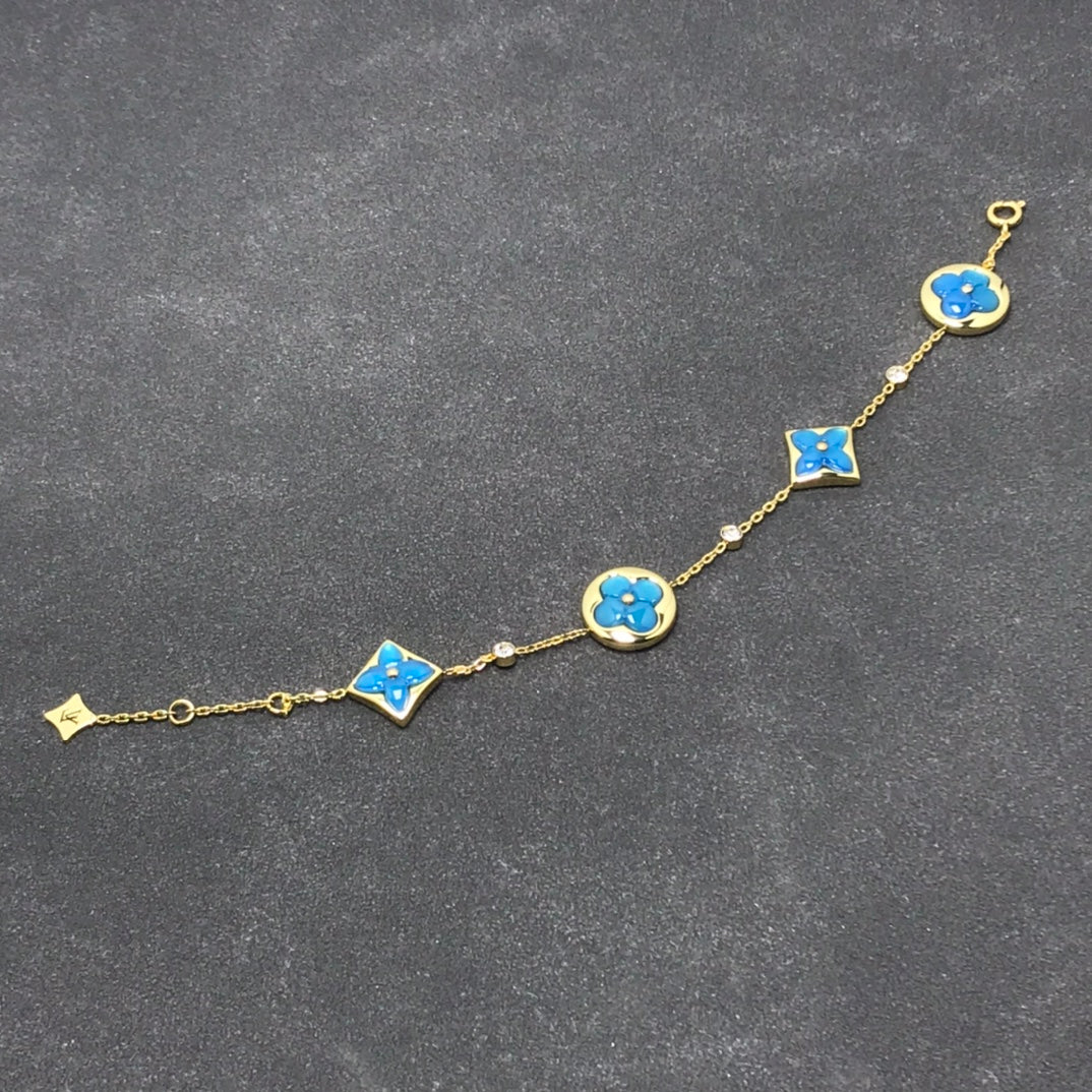 [Kismet Jewels ]STAR AND SUN TURQUOISE 4 MOTIFS 3 DIAMONDS