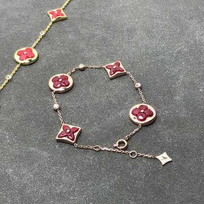 [Kismet Jewels ]STAR AND SUN CARNELIAN 4 MOTIFS 3 DIAMONDS