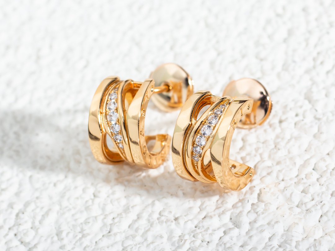 [Kismet Jewels ]ZERO 1 PINK GOLD DIAMONDS EARRINGS