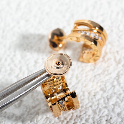 [Kismet Jewels ]ZERO 1 PINK GOLD DIAMONDS EARRINGS