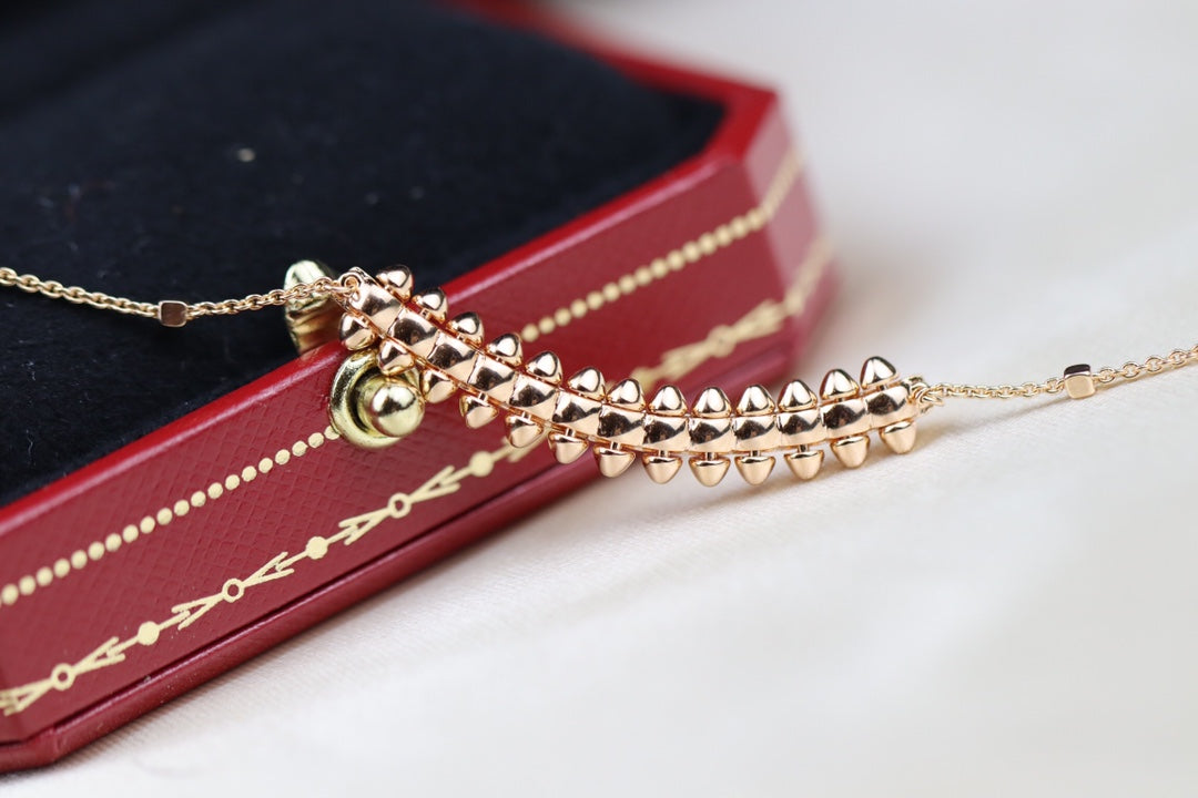 [Kismet Jewels ]CLASH PINK GOLD NECKLACE