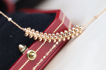 [Kismet Jewels ]CLASH PINK GOLD NECKLACE