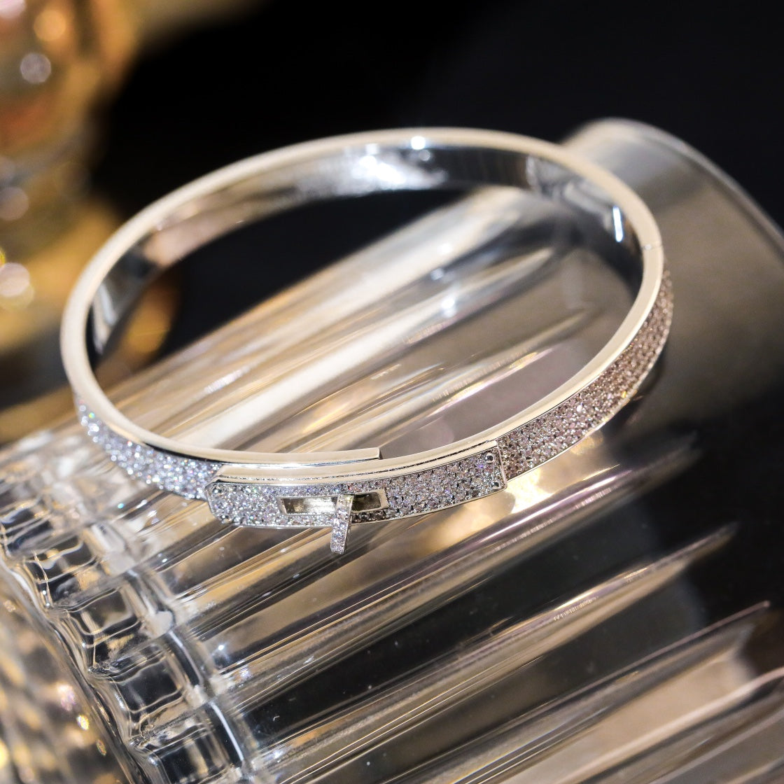 [Kismet Jewels ]KELLY BRACELET DIAMOND PAVED