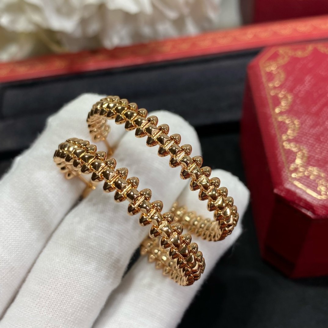 [Kismet Jewels ]CLASH LARGE HOOP EARRINGS