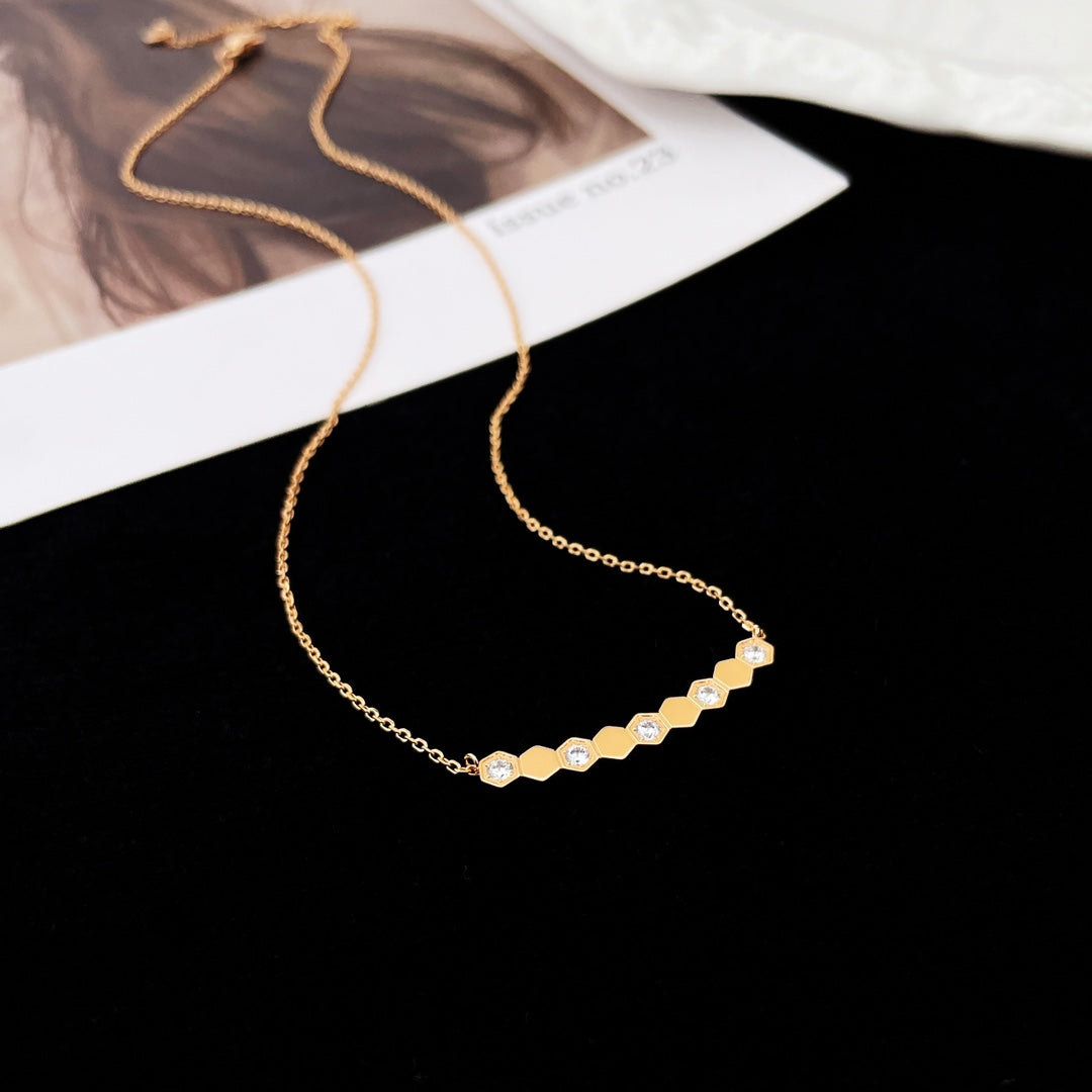 [Kismet Jewels ]BEE MY LOVE DIAMOND NECKLACE