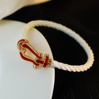 [Kismet Jewels ]FORCE 10 WHITE TEXTILE DIAMOND PAVED