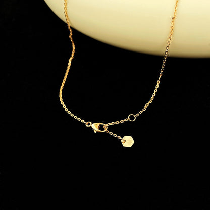 [Kismet Jewels ]BEE MINI PEDANT DIAMOND NECKLACE