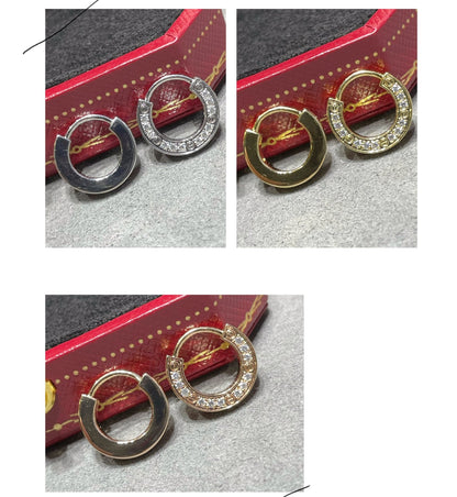 [Kismet Jewels ]LOVE DIAMOND EARRINGS