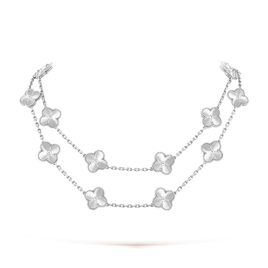 [Kismet Jewels ]CLOVER 20 MOTIFS  LASER SILVER