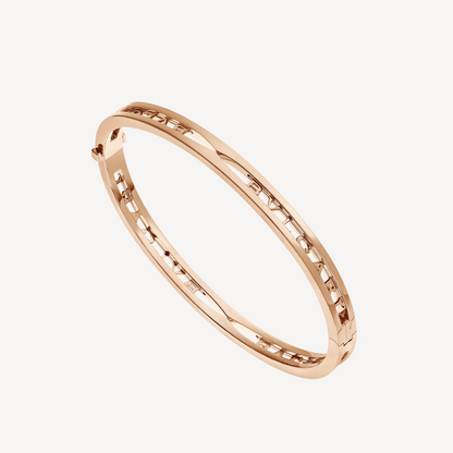 [Kismet Jewels ]ZERO 1 SPIRAL LOGO PINK GOLD BRACELET