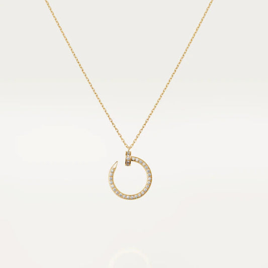 [Kismet Jewels ]JUSTE NECKLACE GOLD DIAMONDS