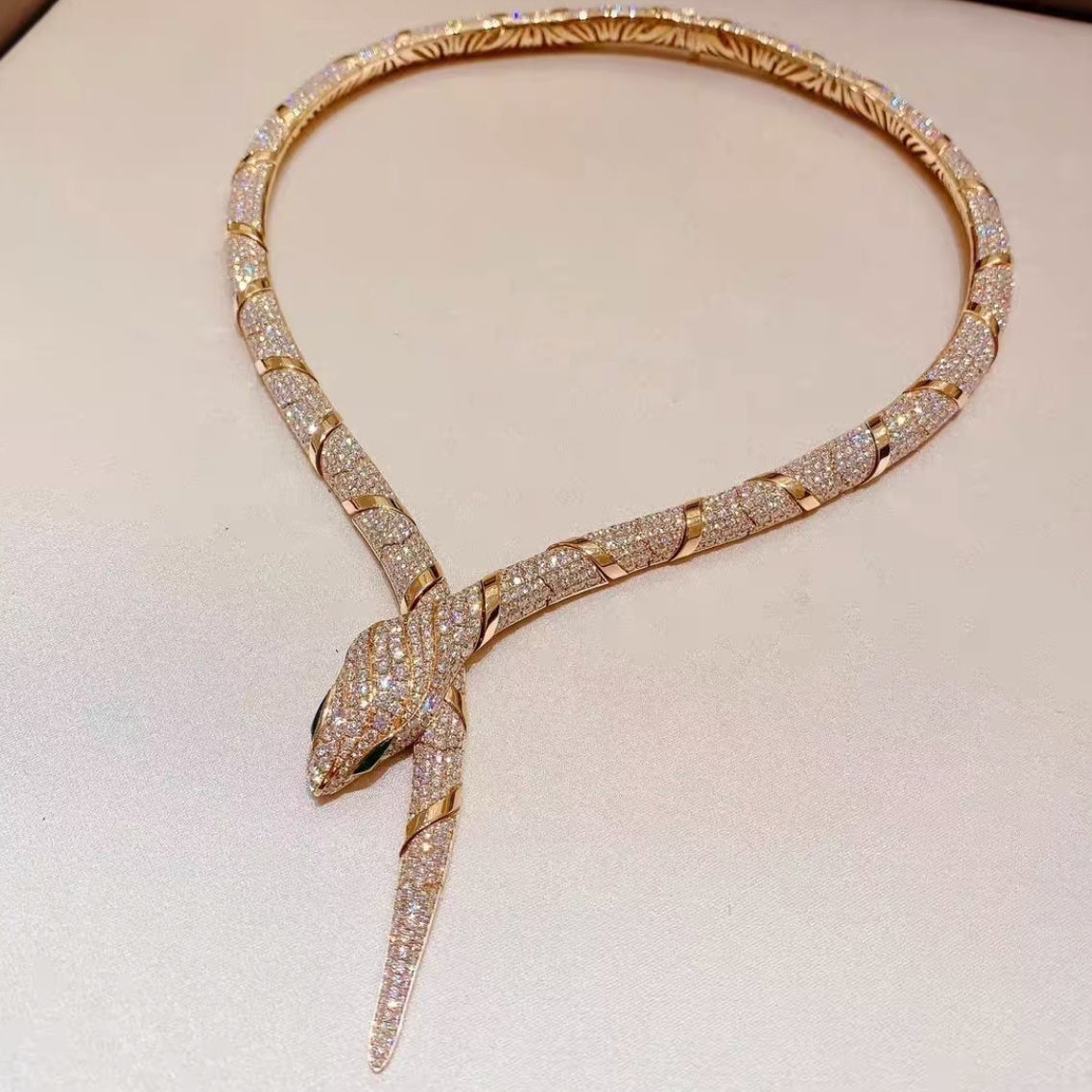 [Kismet Jewels ]HAUTE COUTURE GOLD SERPENTI NECKLACE