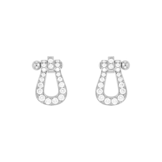 [Kismet Jewels ]FORCE 10 FULL DIAMOND STUD EARRINGS MINI MODEL