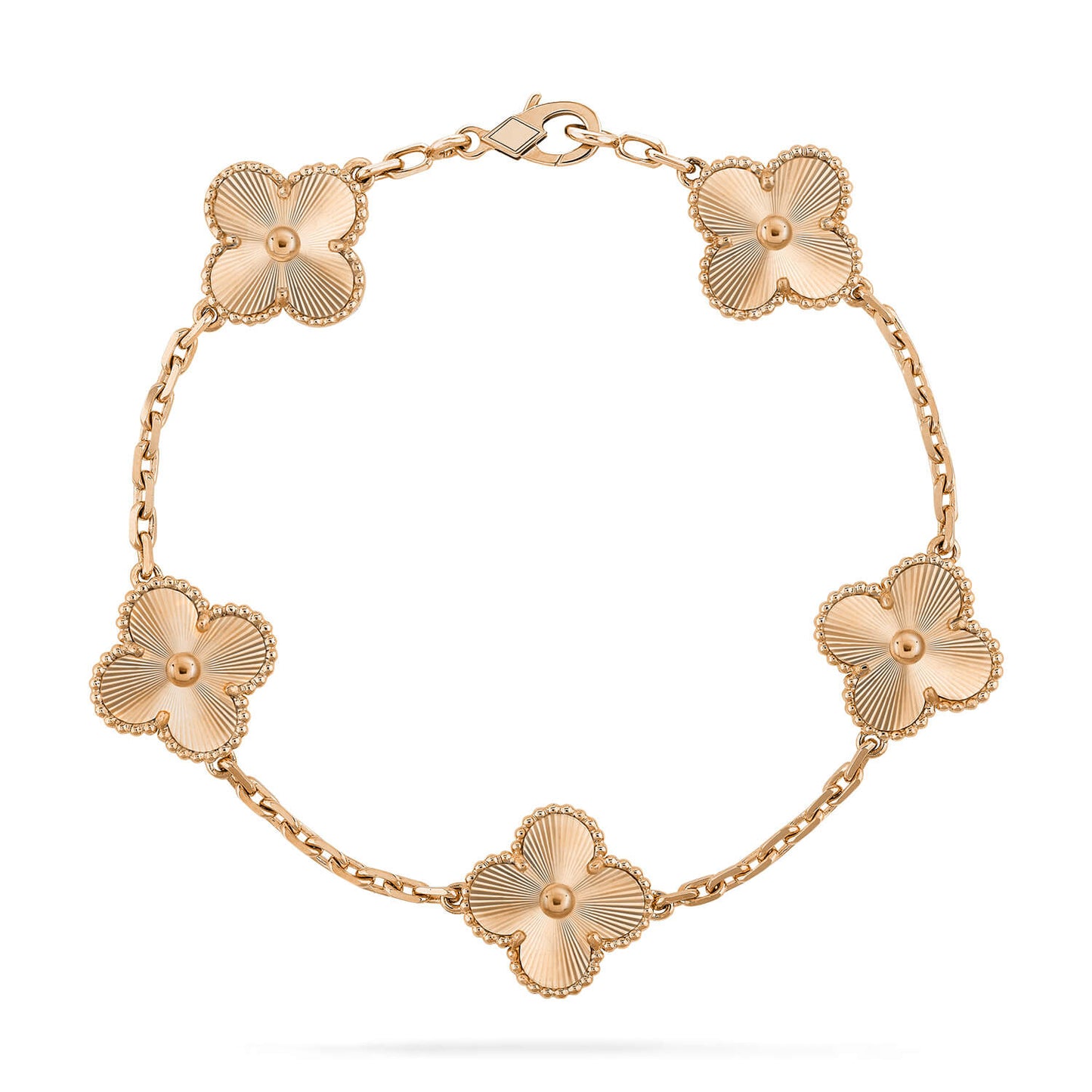 [Kismet Jewels ]CLOVER 5 FLOWERS LASER BRACELET