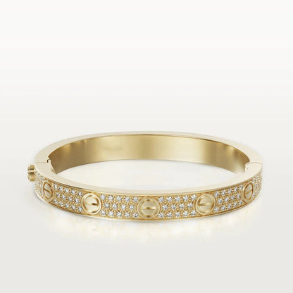 [Kismet Jewels ]LOVE BRACELET 6.1MM DIAMOND-PAVED